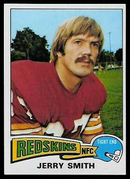 Jerry Smith 1975 Topps football card