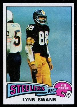 Lynn Swann 1975 Topps football card