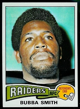 Bubba Smith 1975 Topps football card