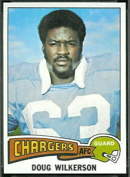 Doug Wilkerson 1975 Topps football card Doug Wilkerson 1975 Topps football card