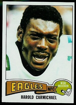 Harold Carmichael 1975 Topps football card