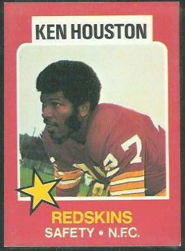 Ken Houston 1975 Wonder Bread football card