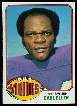 Carl Eller 1976 Topps football card Carl Eller 1976 Topps football card