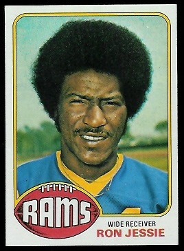 Ron Jessie 1976 Topps football card