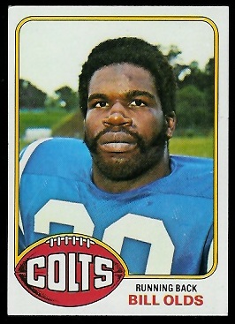 Bill Olds 1976 Topps football card
