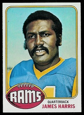 James Harris 1976 Topps football card