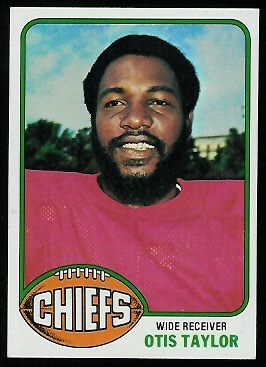 Otis Taylor 1976 Topps football card