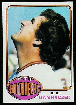 Dan Ryczek 1976 Topps football card