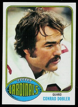 Conrad Dobler 1976 Topps football card