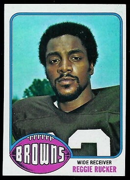 Reggie Rucker 1976 Topps football card