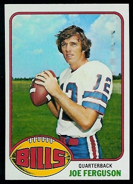 Joe Ferguson 1976 Topps football card