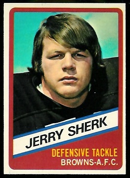 Jerry Sherk 1976 Wonder Bread football card