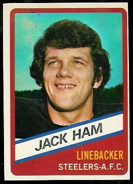 Jack Ham 1976 Wonder Bread football card Jack Ham 1976 Wonder Bread football card