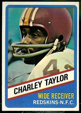 Charley Taylor 1976 Wonder Bread football card