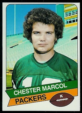 Chester Marcol 1977 Holsum Bread football card Chester Marcol 1977 Holsum Bread football card
