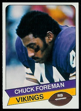 Chuck Foreman 1977 Holsum Bread football card