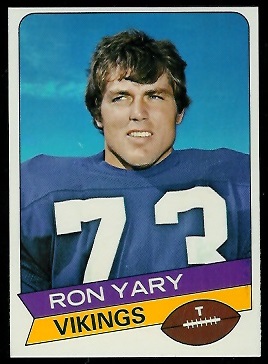 Ron Yary 1977 Holsum Bread football card