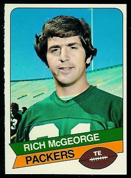 Rich McGeorge 1977 Holsum Bread football card