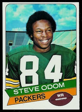 Steve Odom 1977 Holsum Bread football card