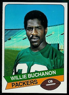 Willie Buchanon 1977 Holsum Bread football card