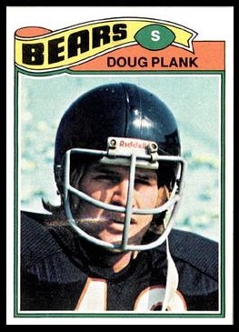 Doug Plank 1977 Topps football card