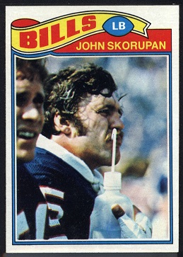 John Skorupan 1977 Topps football card