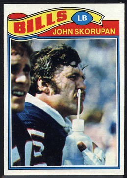 John Skorupan 1977 Topps football card John Skorupan 1977 Topps football card