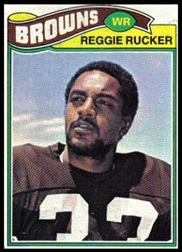 Reggie Rucker 1977 Topps football card