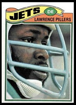 Lawrence Pillers 1977 Topps football card