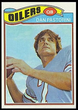 Dan Pastorini 1977 Topps football card