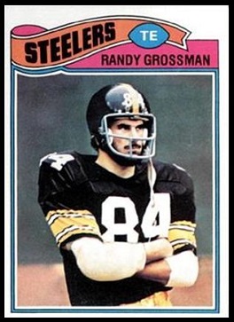 Randy Grossman 1977 Topps football card Randy Grossman 1977 Topps football card