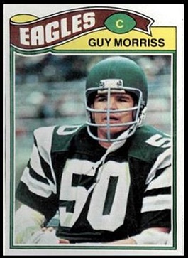 Guy Morriss 1977 Topps football card