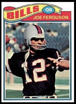 Joe Ferguson 1977 Topps football card