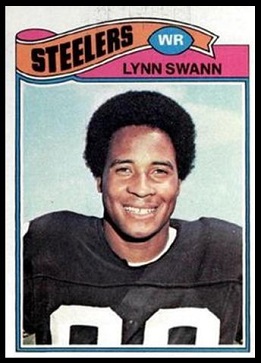 Lynn Swann 1977 Topps football card