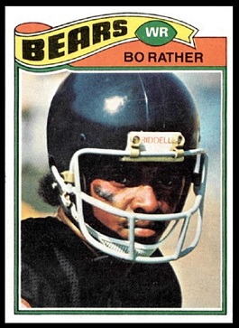 Bo Rather 1977 Topps football card