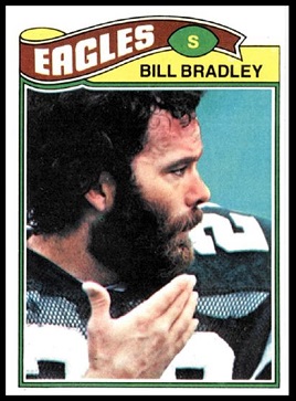 Bill Bradley 1977 Topps football card Bill Bradley 1977 Topps football card