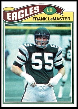 Frank LeMaster 1977 Topps football card