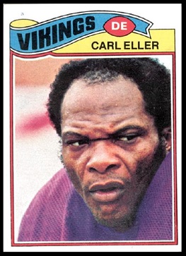 Carl Eller 1977 Topps football card Carl Eller 1977 Topps football card