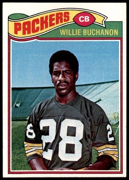 Willie Buchanon 1977 Topps football card