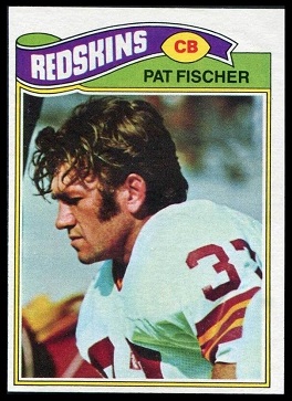 Pat Fischer 1977 Topps football card
