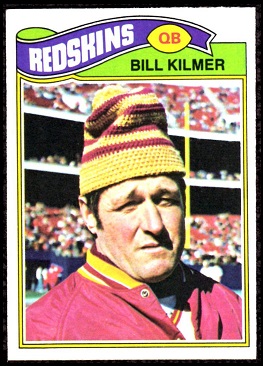 Bill Kilmer 1977 Topps football card