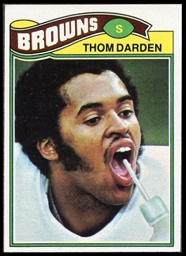 Thom Darden 1977 Topps football card