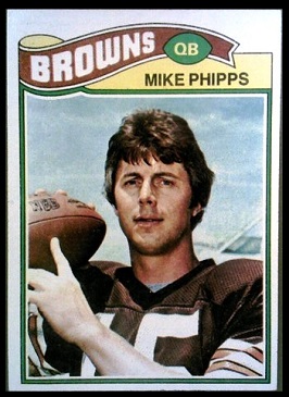 Mike Phipps 1977 Topps football card Mike Phipps 1977 Topps football card