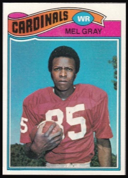 Mel Gray 1977 Topps football card