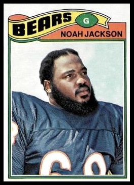 Noah Jackson 1977 Topps football card