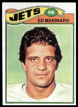 Ed Marinaro 1977 Topps football card