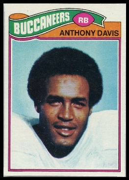 Anthony Davis 1977 Topps football card