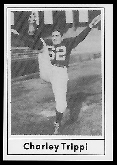 Charley Trippi 1977 Touchdown Club football card