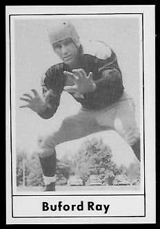 Buford Ray 1977 Touchdown Club football card