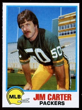 Jim Carter 1978 Holsum Bread football card